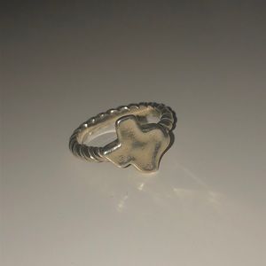 James Avery Texas Ring Silver